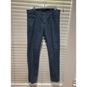 Adriano Goldschmied The Tellis Modern Slim Mens Blue Chinos -‎ Size 36x34